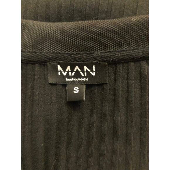 Man BoohooMan Men Black Shirt Size Small - Picture 7 of 11